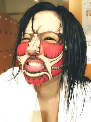 Illustration for article titled The Attack on Titan Beauty Routine